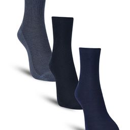 Dollar Socks Men Pack of 3 Cotton Ankle-Length Socks-picture-36