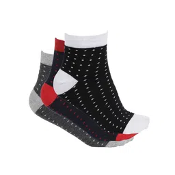 Alvaro Castagnino Men Pack of 3 Patterned Ankle-Length Socks-picture-39