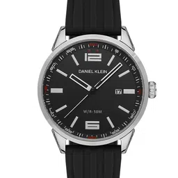 Daniel Klein Men Black Dial & Black Straps Analogue Watch image 1