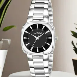 LOREM Women Dial & Stainless Steel Bracelet Style Straps Analogue Watch LR298-B-picture-20