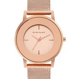 GIORDANO Women Rose Gold-Toned Mirrored Analogue Watch FA2052-55-picture-27