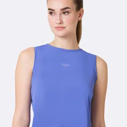 Van Heusen Proactive Elite Solid Quick-Dry High Stretch Cropped Top image 1
