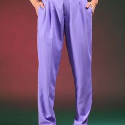 Stylecast X Kotty Women Relaxed Straight Leg Straight Fit High-Rise Pleated Trousers-picture-22