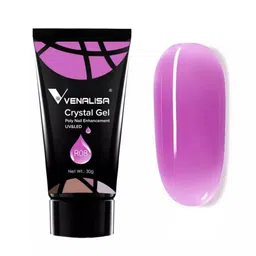 VENALISA UV & LED Acrylic Poly Crystal Nail Extension Gel Polish 30 g - Shade R08-image-70