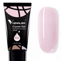 VENALISA UV & LED Acrylic Poly Crystal Nail Extension Gel Polish 30 g - Shade R10-image-64