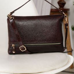 Teakwood Leathers Water Resistant Structured Handheld Bag-picture-7