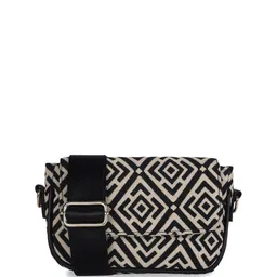 MINI WESST Geometric Printed Structured Sling Bag-picture-25