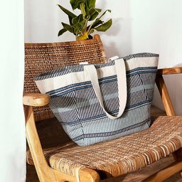 Accessorize London Women's Multi Jamie Stripe Woven Shoulder Handbag-picture-6