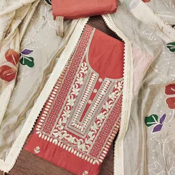 KALINI Embroidered Pure Silk Unstitched Dress Material-picture-18
