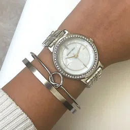 JOKER & WITCH Lorissa Women Silver Watch Gift Set JWBS840-picture-10