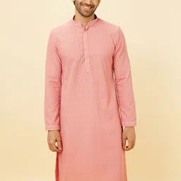 Manyavar Ethnic Motifs Embroidered Kurta With Pyjamas image 1