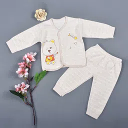 Moms Home Infants Checked Shirt with Pyjamas-picture-13