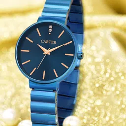 Sandy D Carter Women Dial & Bracelet Style Straps Analogue Watch SDC24-41-BL-picture-32