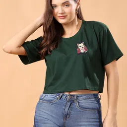 SWIFTLY Women Printed Bio Finish T-shirt-picture-23