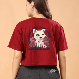 SWIFTLY Women Printed Bio Finish T-shirt-picture-28