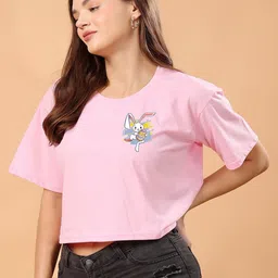 SWIFTLY Women Printed Bio Finish T-shirt-picture-22