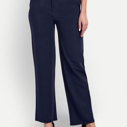 Next One Women Smart Straight Fit High-Rise Easy Wash Formal Trousers-picture-24