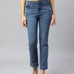 Xpose Women Comfort Bootcut High-Rise Light Fade Stretchable Jeans-picture-30