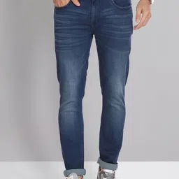 AD By Arvind Men Skinny Fit Clean Look Light Fade Stretchable Jeans-image-1
