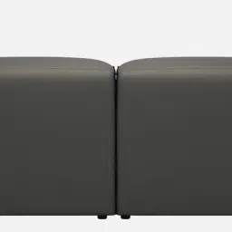 durian Serena Leatherette 3 Seater Sofa In Grey Colour With Remote Control Function image 5