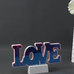 TAYHAA White Typographic LED Light Showpiece-image-94