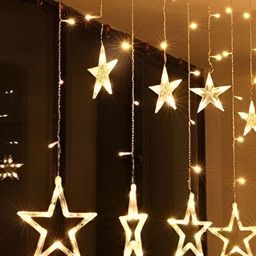 ENORMITY  Yellow Star Shaped  LED String Lights-picture-4