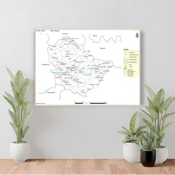 Wallpics White & Blue Printed Waterproof Wall Sticker-picture-31