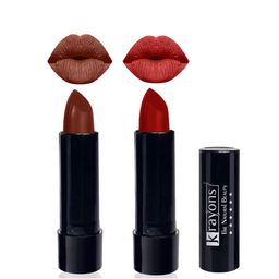 krayons Set Of 2 Cute Pop Waterproof & Moisturizing Matte Lipsticks - 3.5 g Each-picture-39