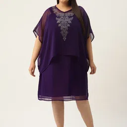 theRebelinme Plus Size Embellished Flared Sleeve A-Line Midi Dress-picture-26