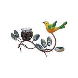 CraftVatika Blue & Orange Metal Idol Showpiece-picture-13