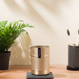 Nautica Gold-Toned Textured Stainless Steel Bath Accessories-picture-47