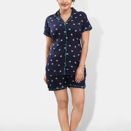 Be You Geometric Printed Night suit image 1