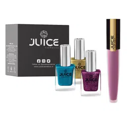 JUICE Set of 3 One Coat Nail Polishes with Lip Tint - Hollywood Nights M-83-picture-31