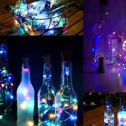 SPARK WORLD Transparent Rice-Shaped String Lights-picture-42