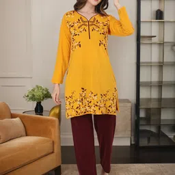 Duchess Women Printed Night suit-image-75