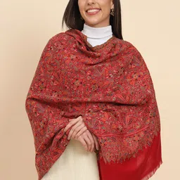 Pashmoda Women Kaani Woven Design Shawl image 2