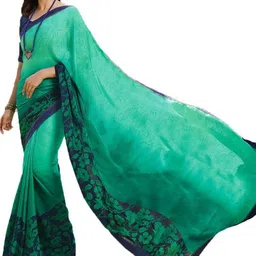 ROOP SUNDARI SAREES Floral Printed Pure Silk Saree-picture-12
