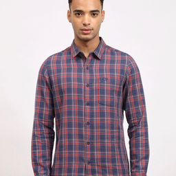 Lee Checked Slim Fit Classic Cotton Casual Shirt-image-54