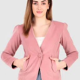 Leather Retail Crop Tailored Jacket-picture-22
