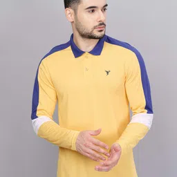 Technosport Polo Collar Antimicrobial Slim Fit Training & Gym T-shirt-picture-13