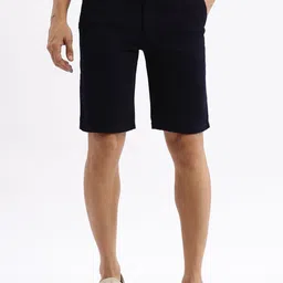 SHOWOFF Men Slim Fit Low-Rise Denim Shorts-picture-26