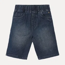 Ed-a-Mamma Boys Washed Mid-Rise Cotton Denim Shorts-picture-27