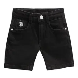 U.S. Polo Assn. Kids Boys Mid Rise Twill  Denim Shorts-picture-23