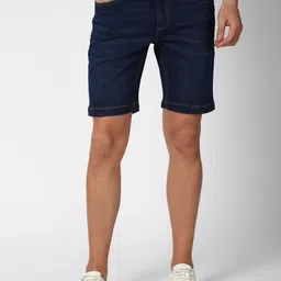 PETER ENGLAND UNIVERSITY Men Cotton Denim Shorts-picture-37