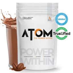 as-it-is nutrition AS-IT-IS ATOM Whey Protein with Digestive Enzymes | 27g protein | 5.7g BCAA | Lab Tested | Mocha Cappuccino-picture-37