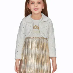 Peppermint Girls Conversational Printed A-Line Dress-image-82