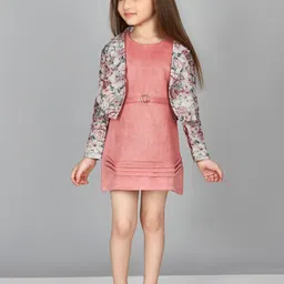 Peppermint Girls Sheath Dress With Jacket-image-93