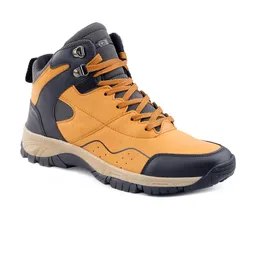 bacca bucci Men Colourblocked Alpine Waterproof Anti-Collision High-Top Hiking Boots image 1