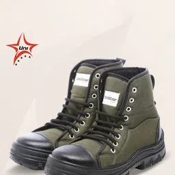 UNISTAR Men Mid Top Textile Hiking Boots-picture-15