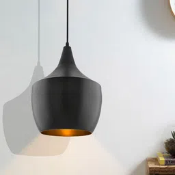 Homesake Black Metal Ceiling Lamp-image-59